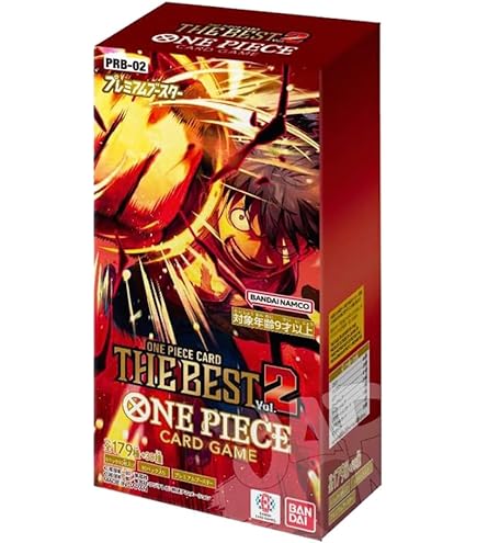 ONE PIECE CARD GAME THE BEST vol.2 2個セット Amazon.com: BANDAI One Piece Card Game The Best Vol.2 (PRB